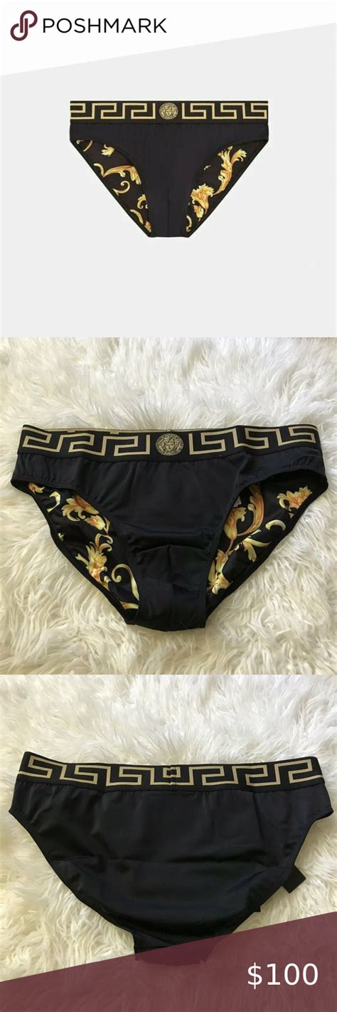 versace men underwear|versace men's swim brief.